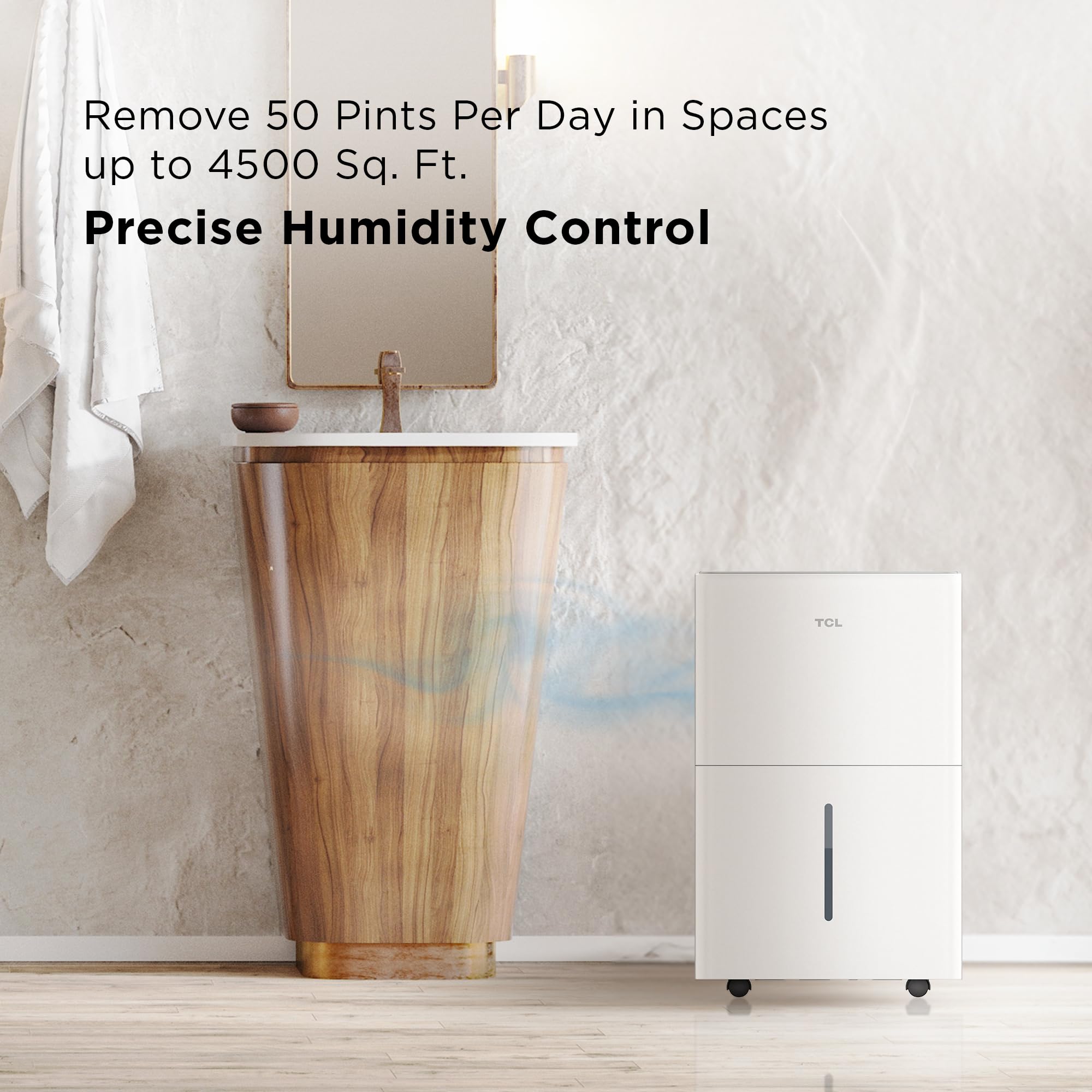 Foto 3 pulgar | Deshumidificador TCL Smart de 50 Pintas 4500 ml 2024 Energy Star - Venta Internacional
