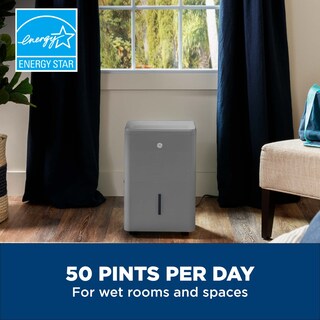 Foto 2 | Deshumidificador Ge Smart Energy Star, 50 Pintas, 4500 Ml, Wifi Basement - Venta Internacional.