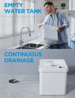 Foto 6 | Deshumidificador Midea Cube De 50 Pintas Para Sótano De 420 M² Con Alexa - Venta Internacional.