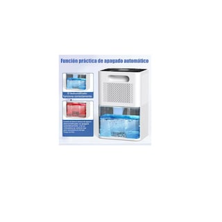 Foto 2 | Deshumidificador Eléctrico Portátil 1800ml Con Led Eo Safe Imports Esi-16527 Blanco