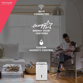 Foto 5 | Deshumidificador Frigidaire Smart De 50 Pintas Para Sótano, 115 V, Color Blanco - Venta Internacional.
