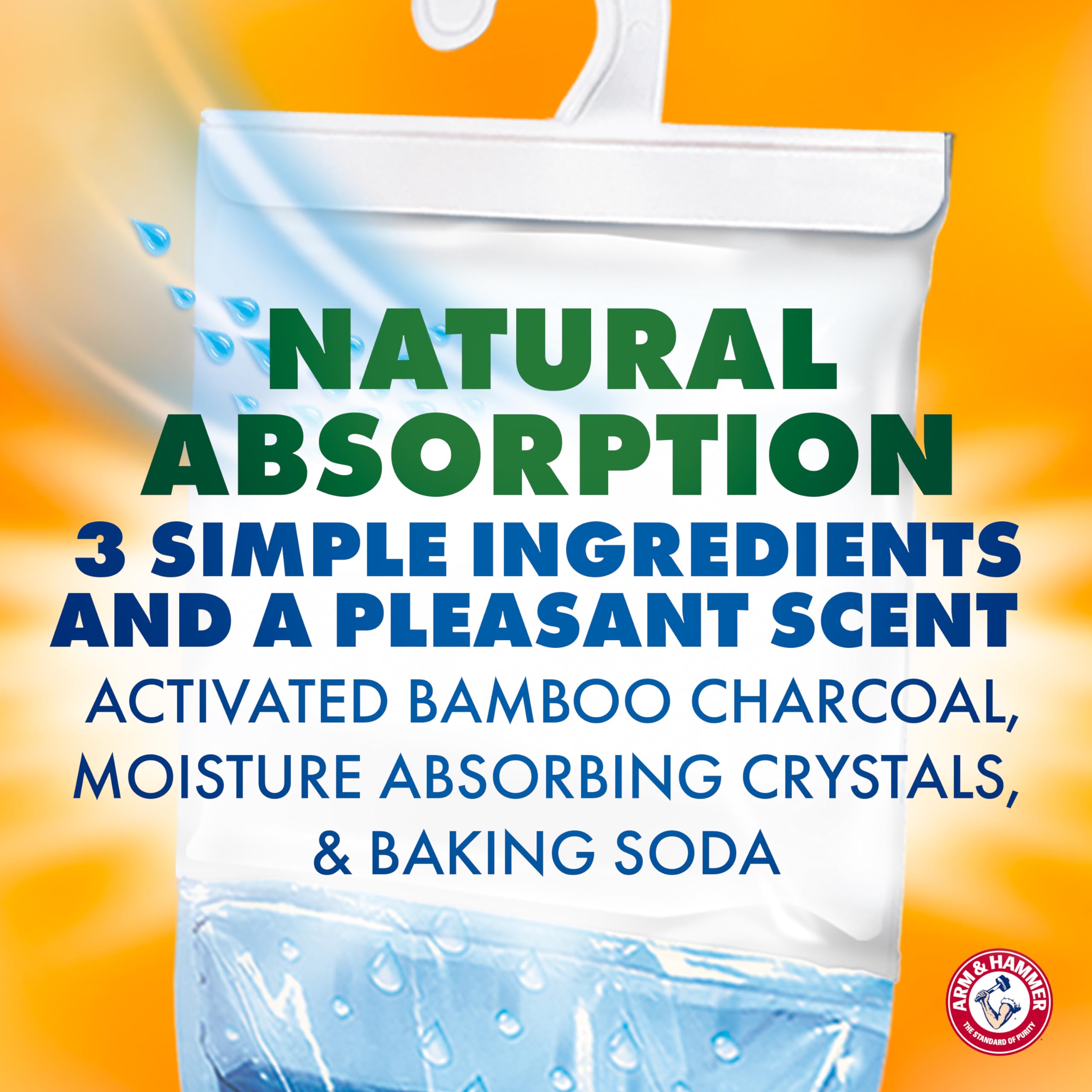 Foto 6 pulgar | Absorbedor de Humedad Arm & Hammer Essentials 500 ml 3 Piezas  - Venta Internacional