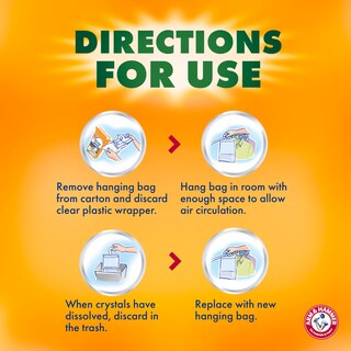 Foto 7 | Absorbedor de Humedad Arm & Hammer Essentials 500 ml 3 Piezas - Venta Internacional