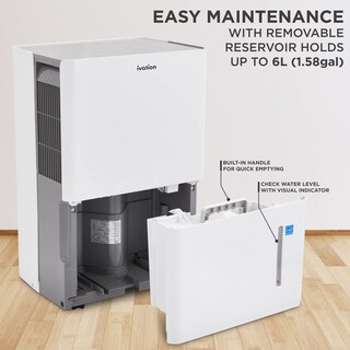 Foto 7 | Deshumidificador Ivation Energy Star De 50 Pintas (4.500 Metros Cuadrados) (pies) - Venta Internacional.