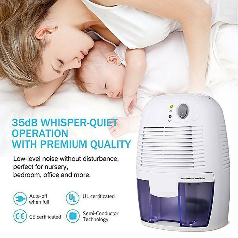 Foto 2 pulgar | Deshumidificador Y Purificador De Aire Sanlin Beans 500 Ml Con Humidistato - Venta Internacional.
