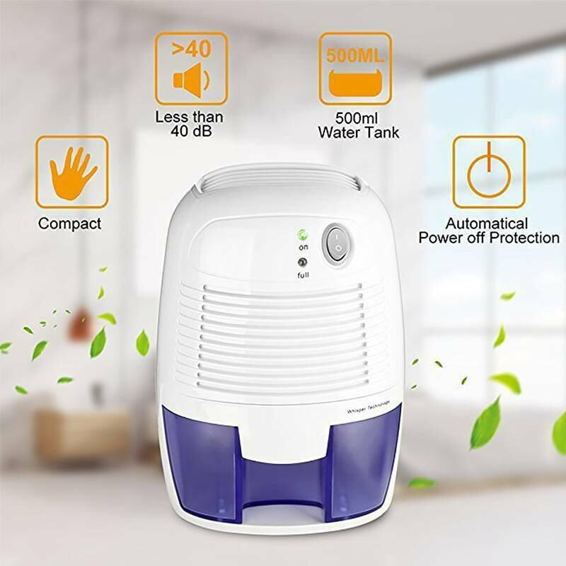 Foto 3 pulgar | Deshumidificador Y Purificador De Aire Sanlin Beans 500 Ml Con Humidistato - Venta Internacional.