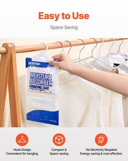 Foto 5 | Absorbedor De Humedad Colgante Vevor, 275 Ml, Deshumidificador Colgante Para Armario - Venta Internacional.