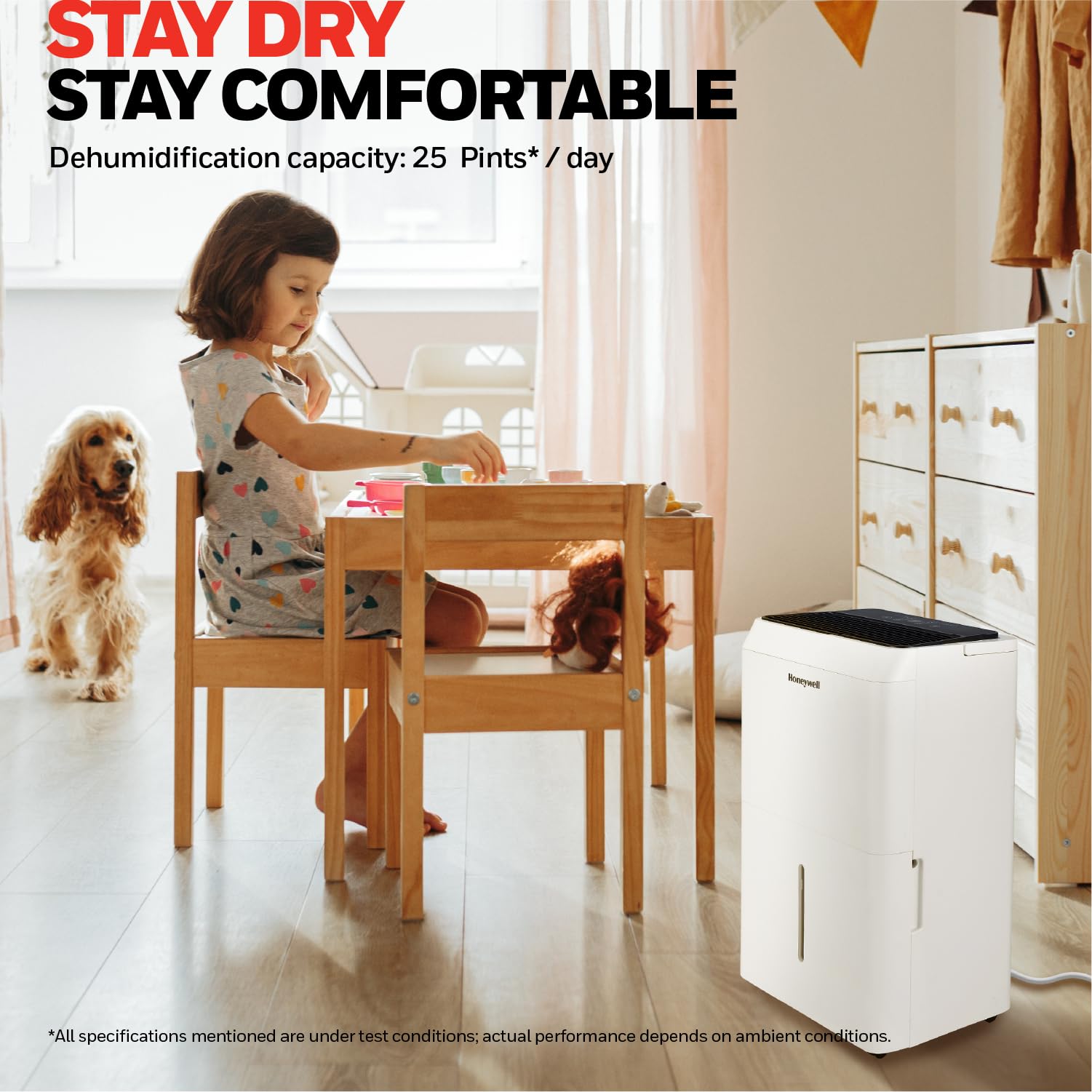 Foto 3 | Deshumidificador Honeywell Tpfit25awk 25l/d Para 140 M² Con Wifi - Venta Internacional.