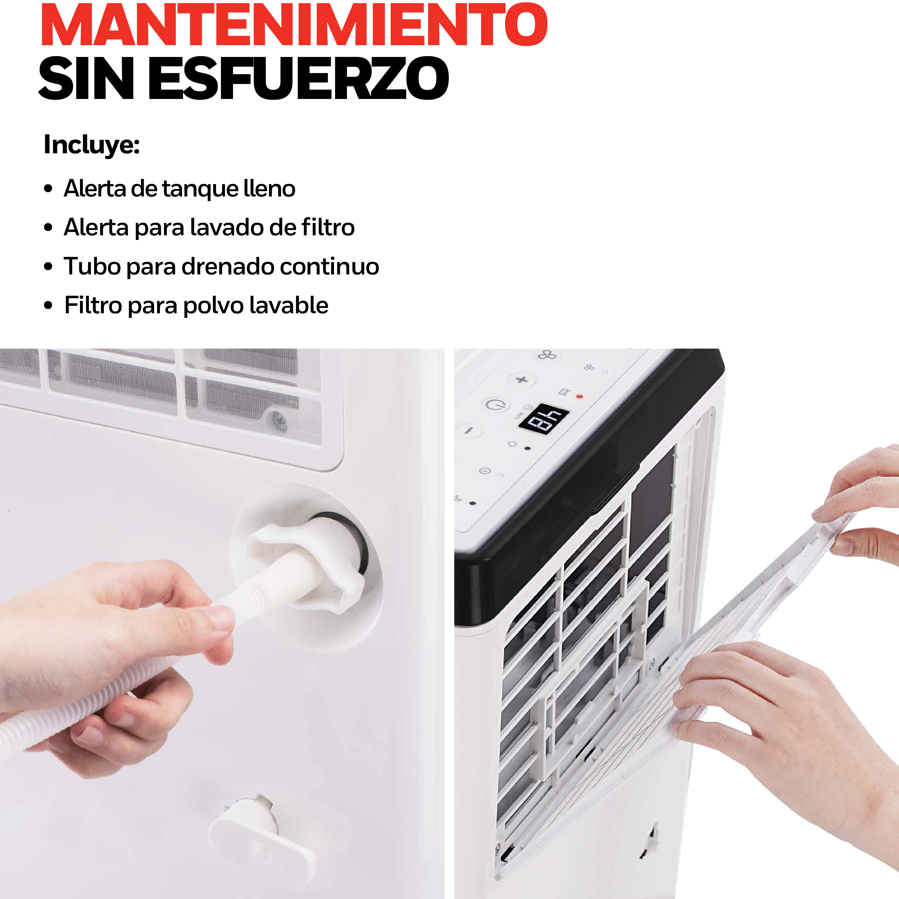 Foto 6 | Deshumidificador Honeywell 50 Pintas 24 Hrs Tp50wknr | Tanque De 7 Litros | Temporizador Y Modo Secado De Ropa
