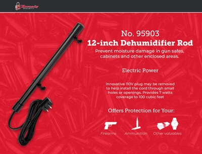 Foto 2 | Barra Deshumidificadora Electrónica Segura Hornady 95903 Negra - Venta Internacional.