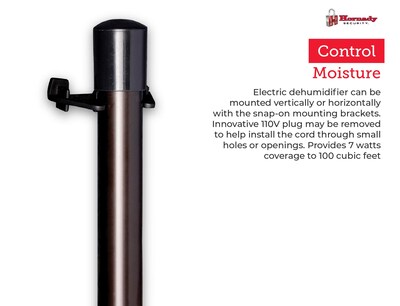 Foto 7 | Barra Deshumidificadora Electrónica Segura Hornady 95903 Negra - Venta Internacional.