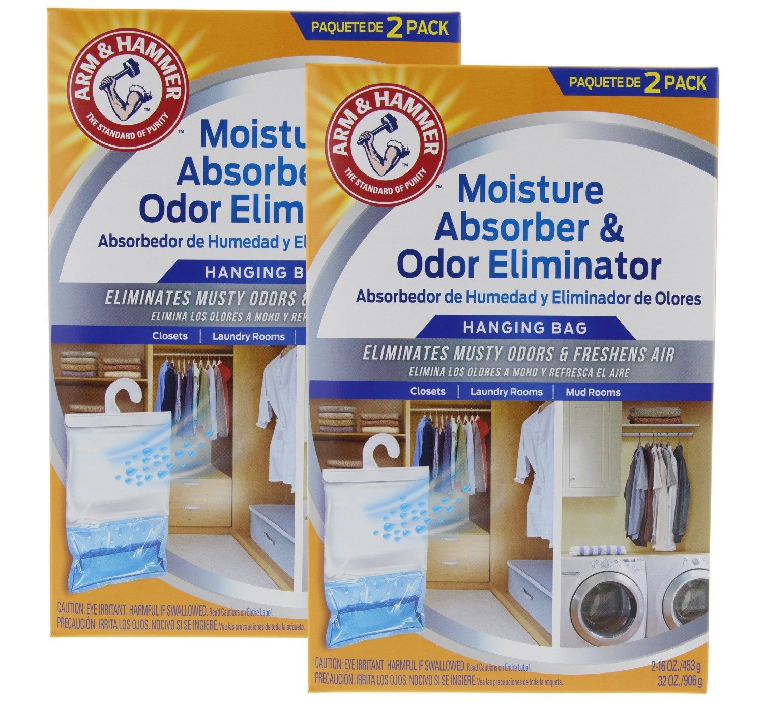 Foto 2 pulgar | Absorbente De Humedad Y Eliminador De Olores Arm & Hammer  473 Ml  Paquete De 2 - Venta Internacional.