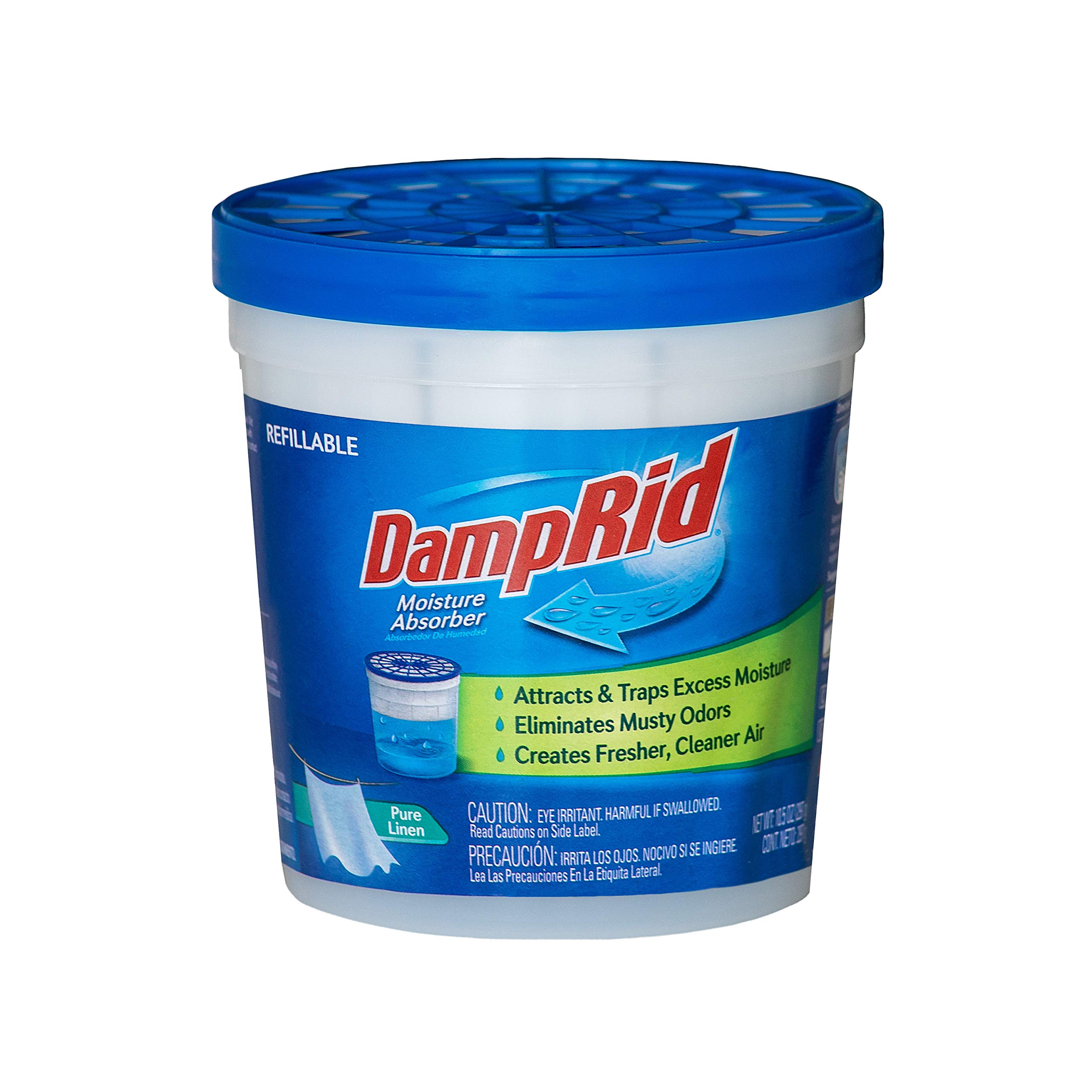 Foto 3 pulgar | Absorbente De Humedad Damprid Pure Linen  Recargable  300 Ml  Paquete De 4 - Venta Internacional.