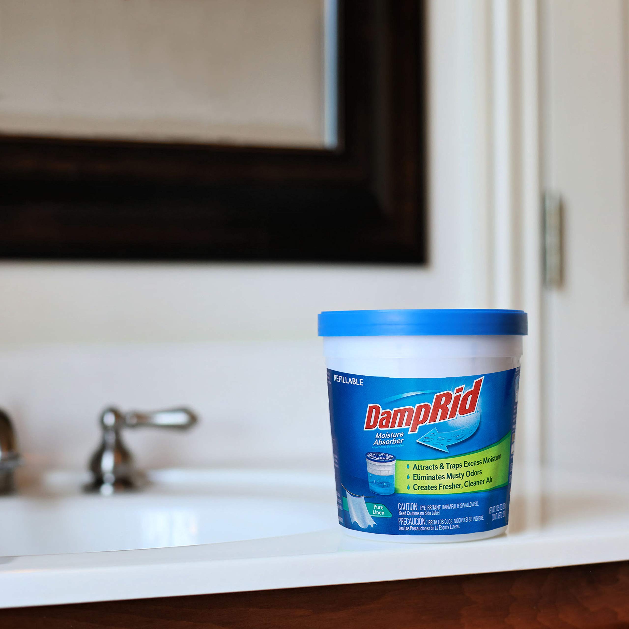 Foto 7 | Absorbente De Humedad Damprid Pure Linen  Recargable  300 Ml  Paquete De 4 - Venta Internacional.