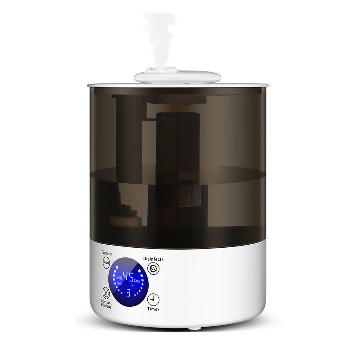 Foto 2 pulgar | Humidificador Ultrasónico con Pantalla LED Sangkee H10137 Blanco