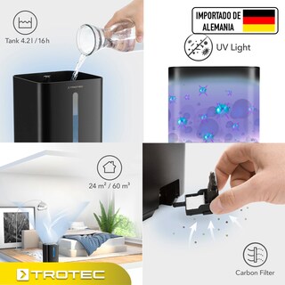 Foto 3 | Humidificador Elegante 4.2 L TROTEC con Difusor de aromas UV Antibacteriana