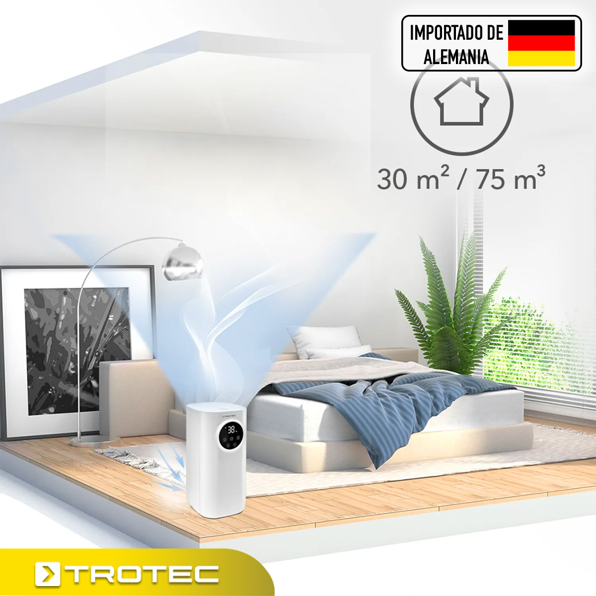 Foto 4 | Humidificador 3 En 1 Difusor 5l Trotec B7e C/pantalla Touch