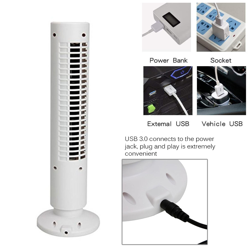 Foto 5 pulgar | Venta Internacional-Ventilador de Torre Usb Httn Eléctrico y Portátil