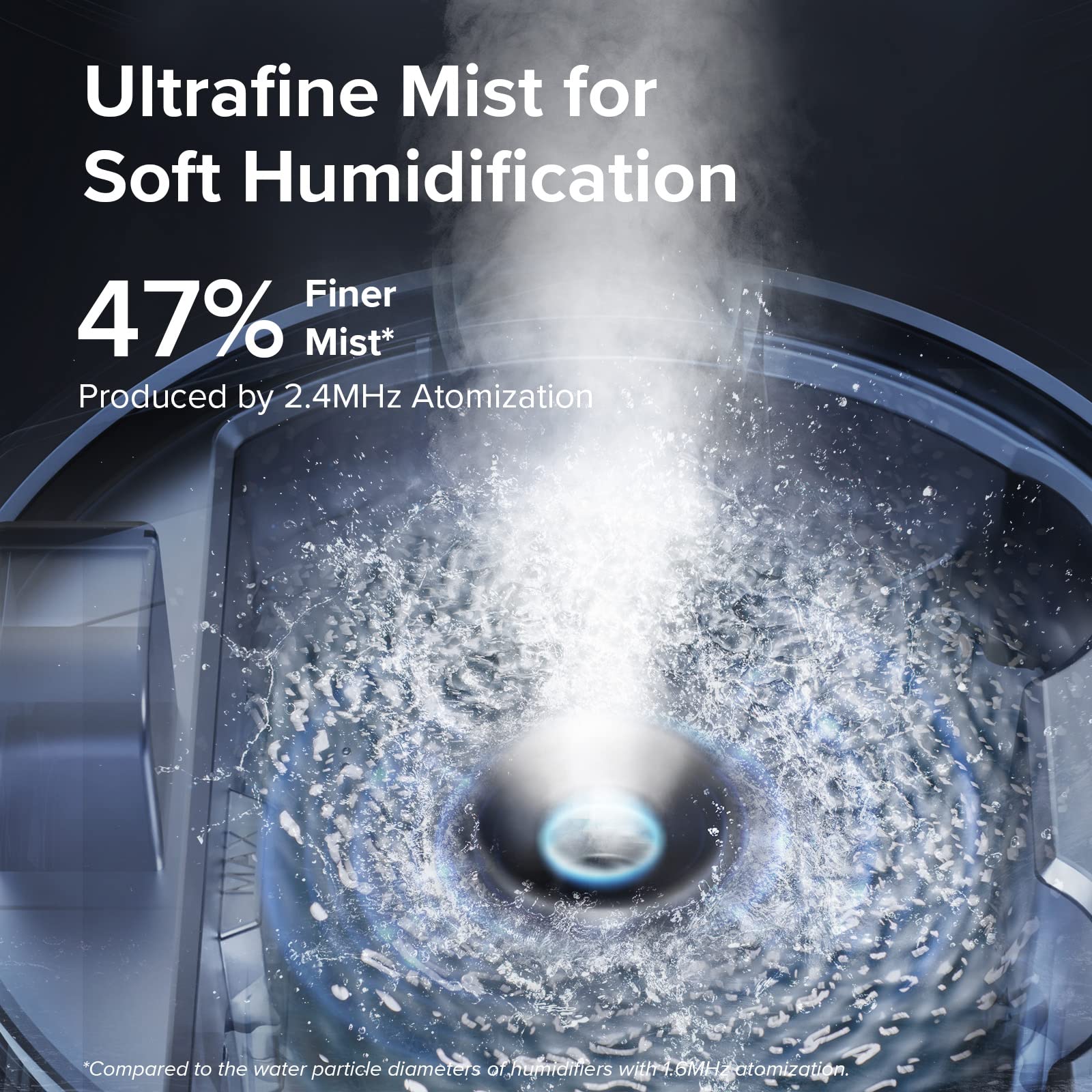 Foto 3 | Humidificador Levoit Dual 150, 3 Litros, Con Relleno Superior, Color Azul - Venta Internacional.