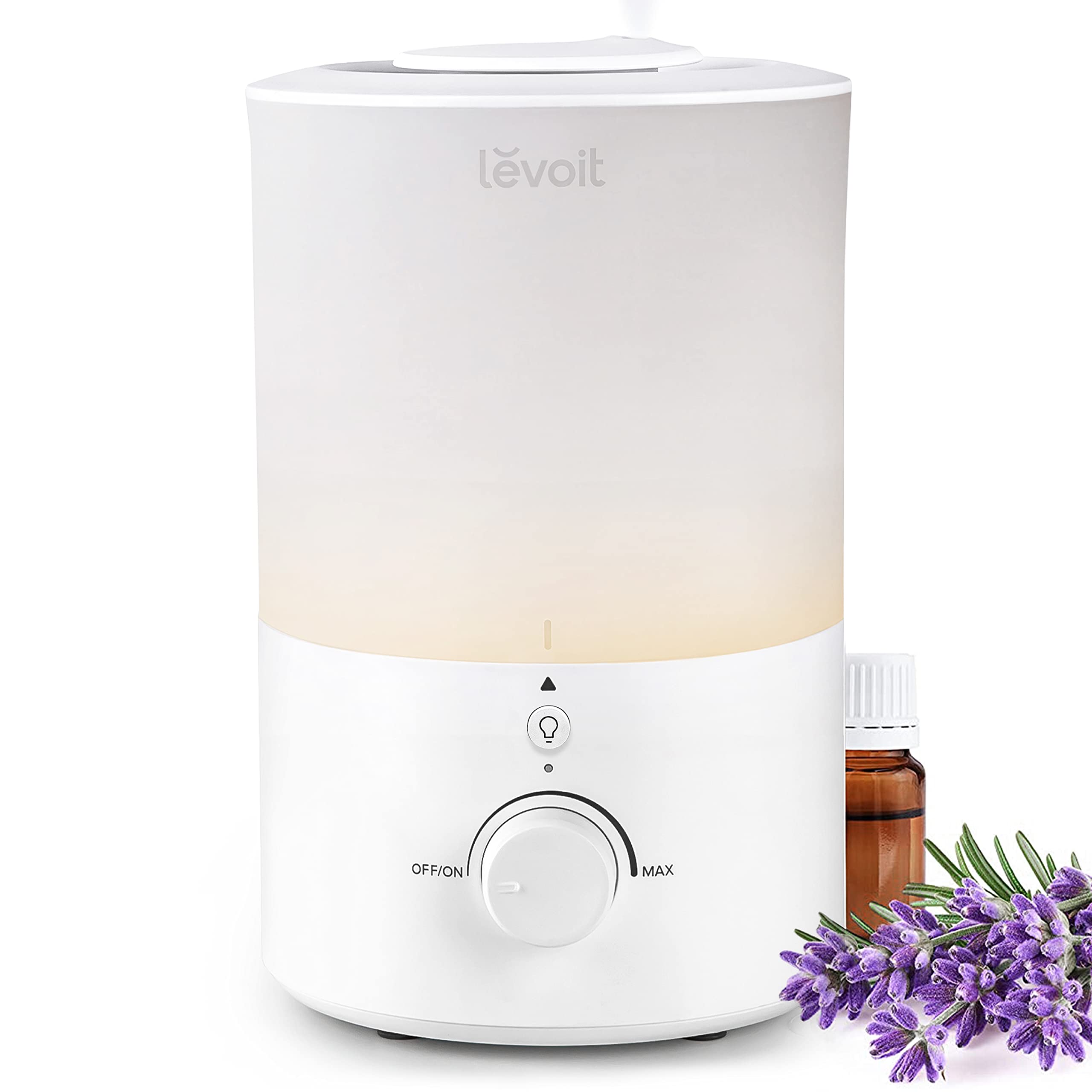 Humidificador Levoit Para Dormitorio Con Luz Nocturna Y Tanque De Agua De 3 Litros - Venta Internacional.