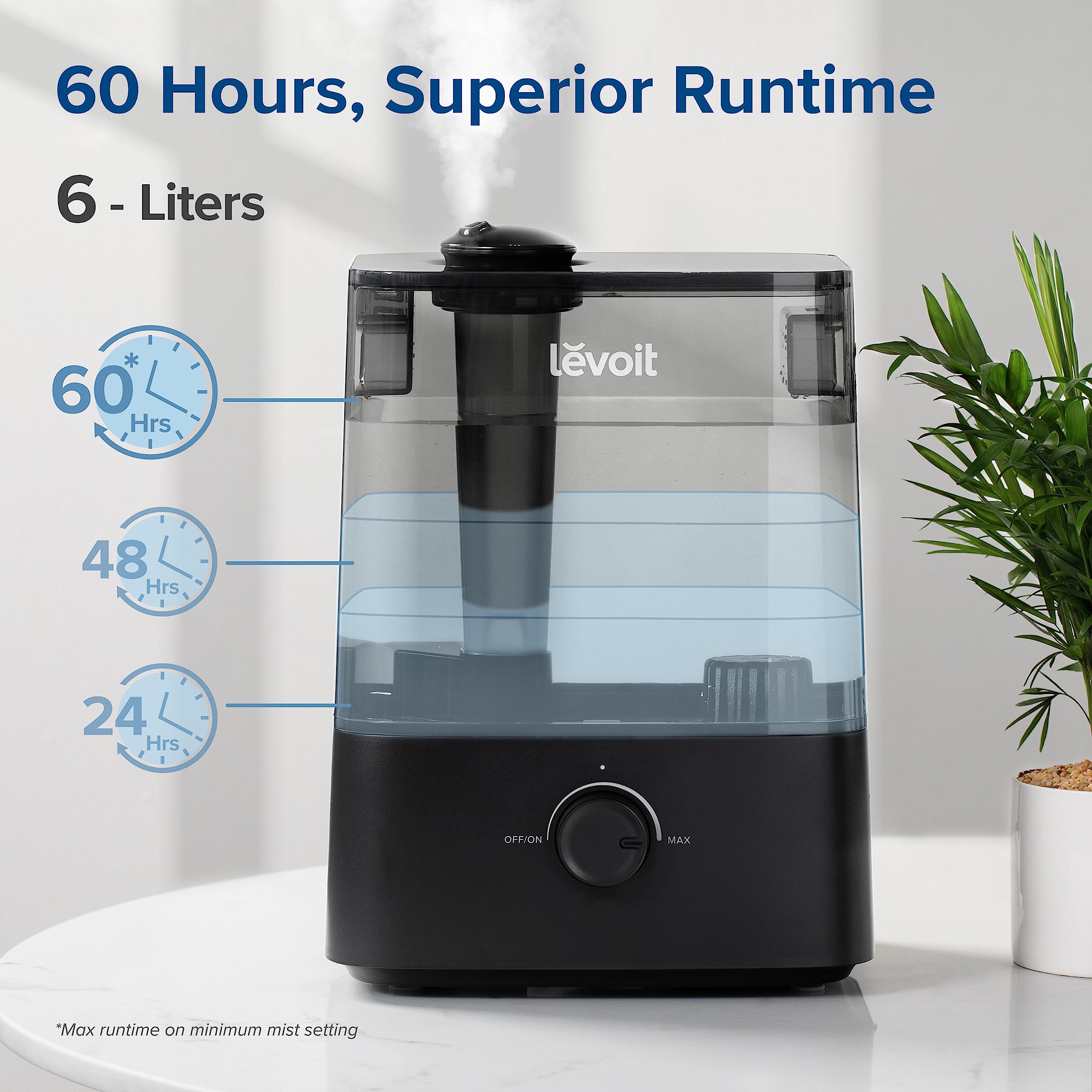 Foto 3 pulgar | Humidificador Levoit Extragrande 6 L - Venta Internacional