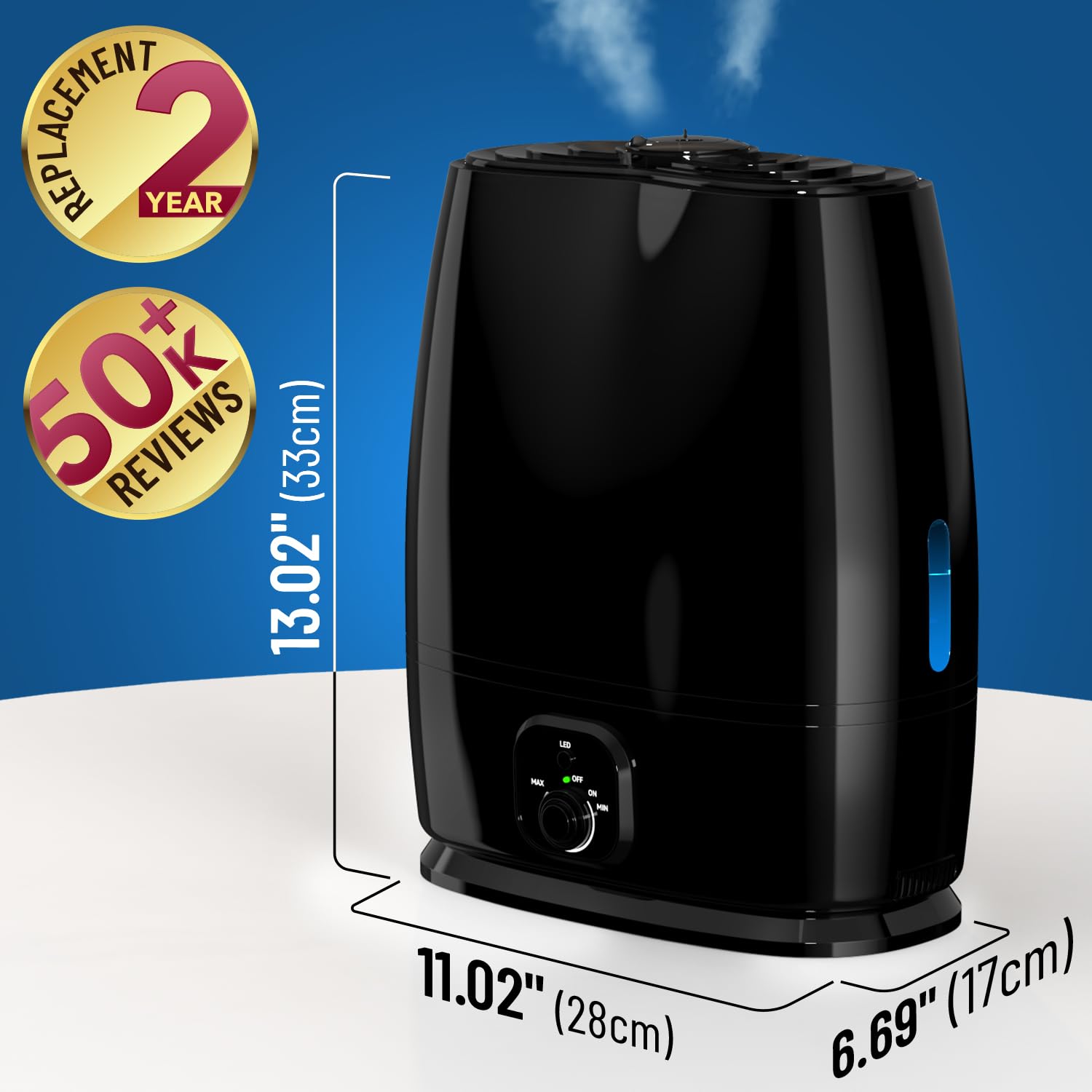 Foto 6 pulgar | Humidificador Everlasting Comfort Cool Mist 6l Para Dormitorio - Venta Internacional.