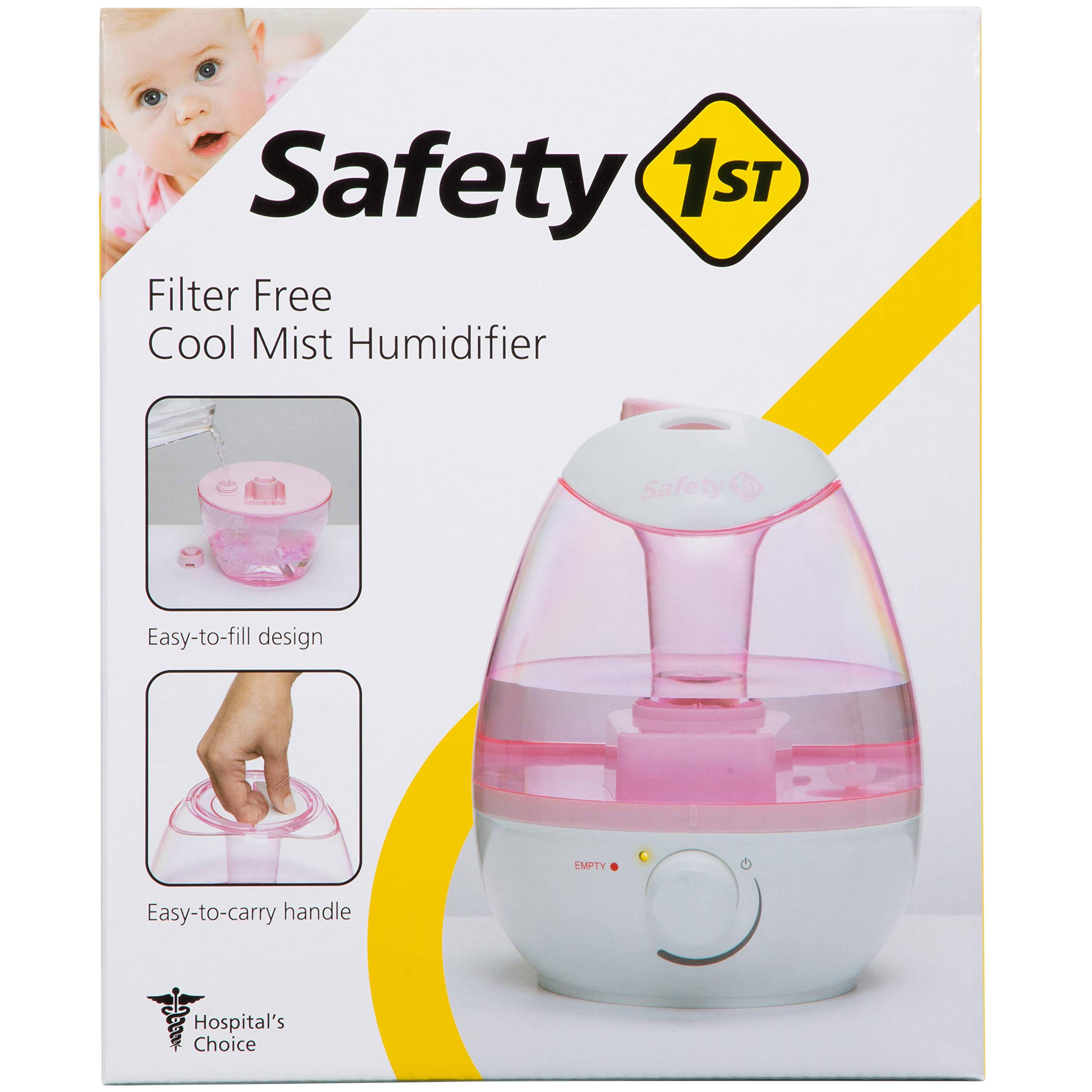 Foto 7 pulgar | Humidificador Safety 1st Filter Free Cool Mist Rosa - Venta Internacional.