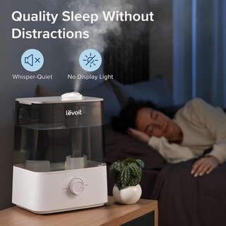 Foto 6 | Humidificador Levoit Classic300 Ultrasónico Con Llenado Superior, Tanque De 6 Litros, Gris - Venta Internacional.