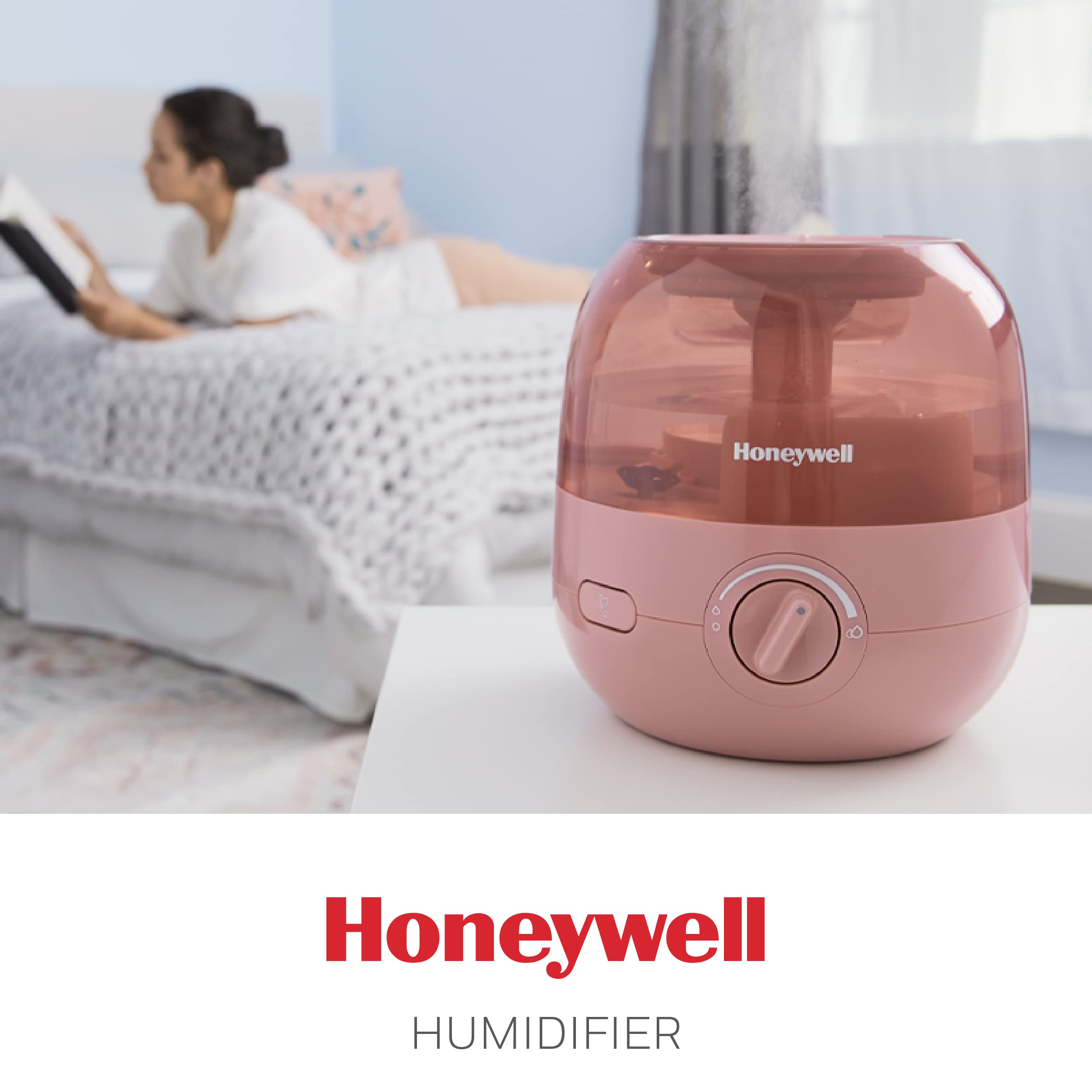 Foto 8 pulgar | Humidificador Honeywell Mini Cool Mist Hul525r - Rosa - Venta Internacional.