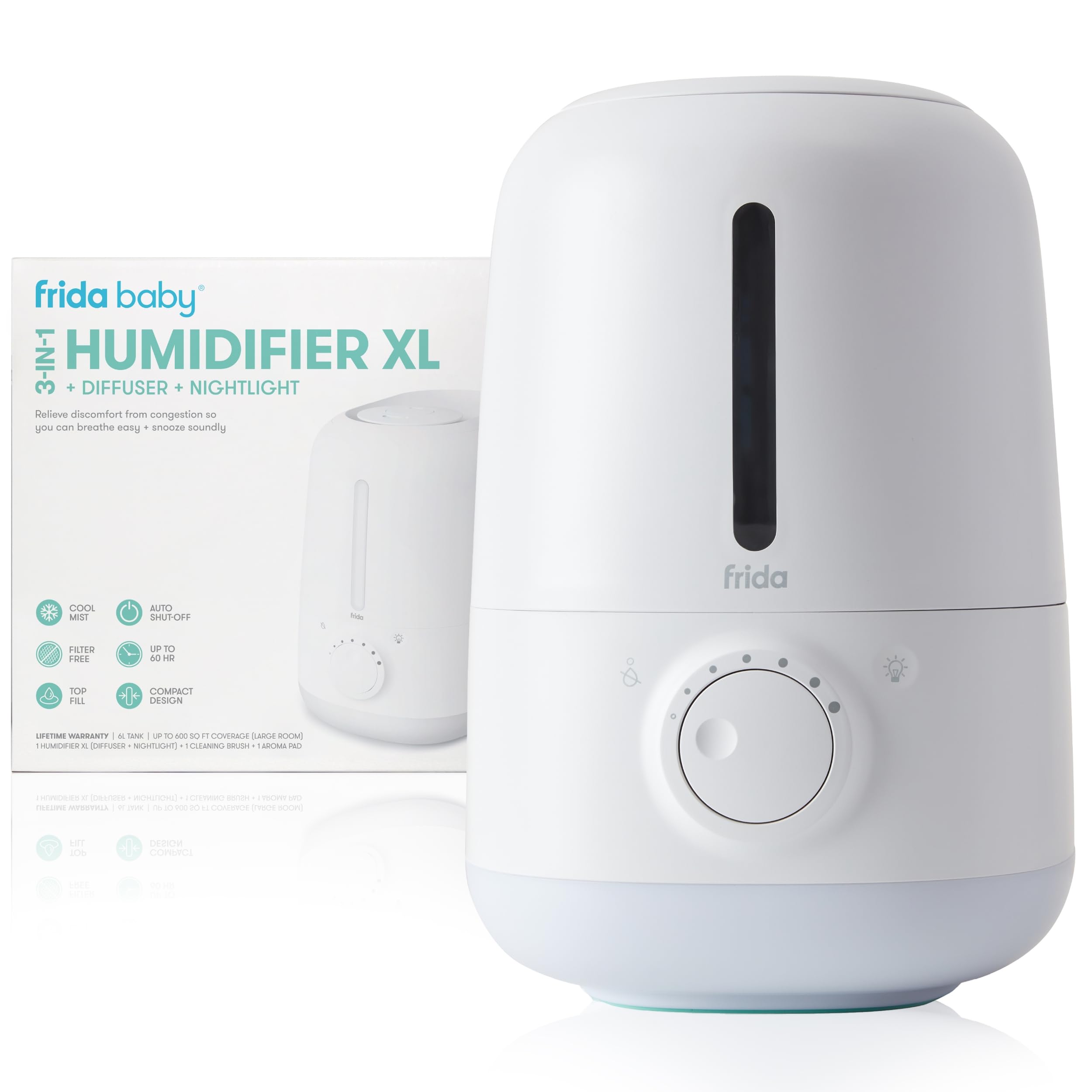 Foto 2 pulgar | Humidificador Frida Baby 3 En 1 Xl Con Tanque De Llenado Superior De 6 Litros Para Dormitorio - Venta Internacional.