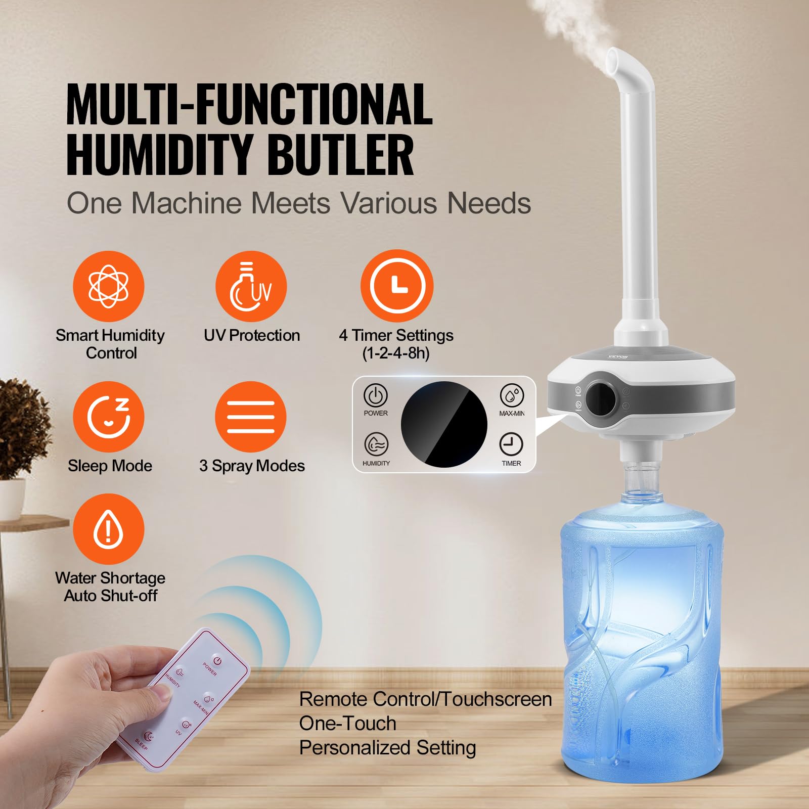 Foto 5 pulgar | Humidificador Vevor Para Habitación Grande, 120 M², Salida 560 Ml/h - Venta Internacional.