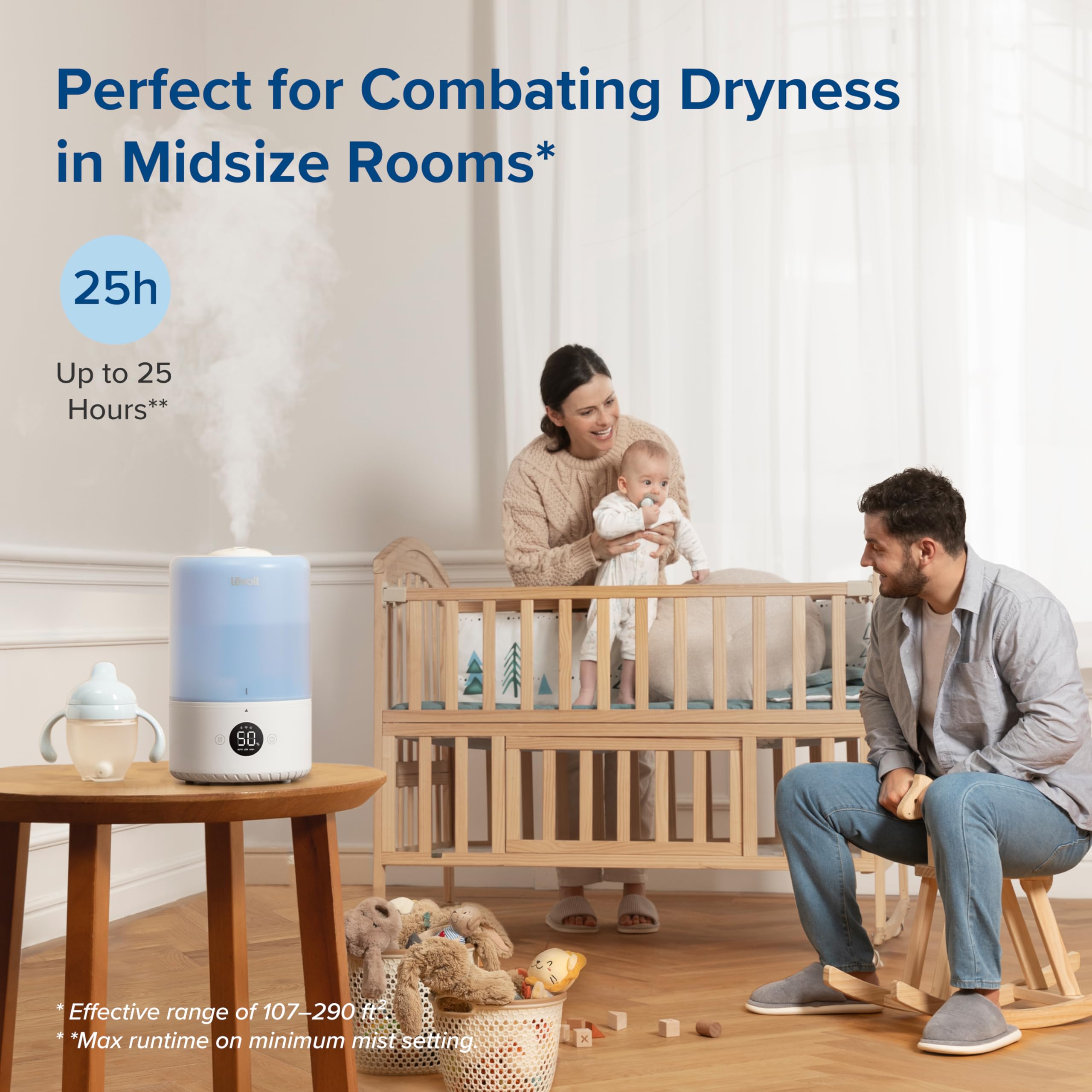 Foto 5 | Humidificador Levoit Dual 200s Smart 3l Top Fill Azul - Venta Internacional
