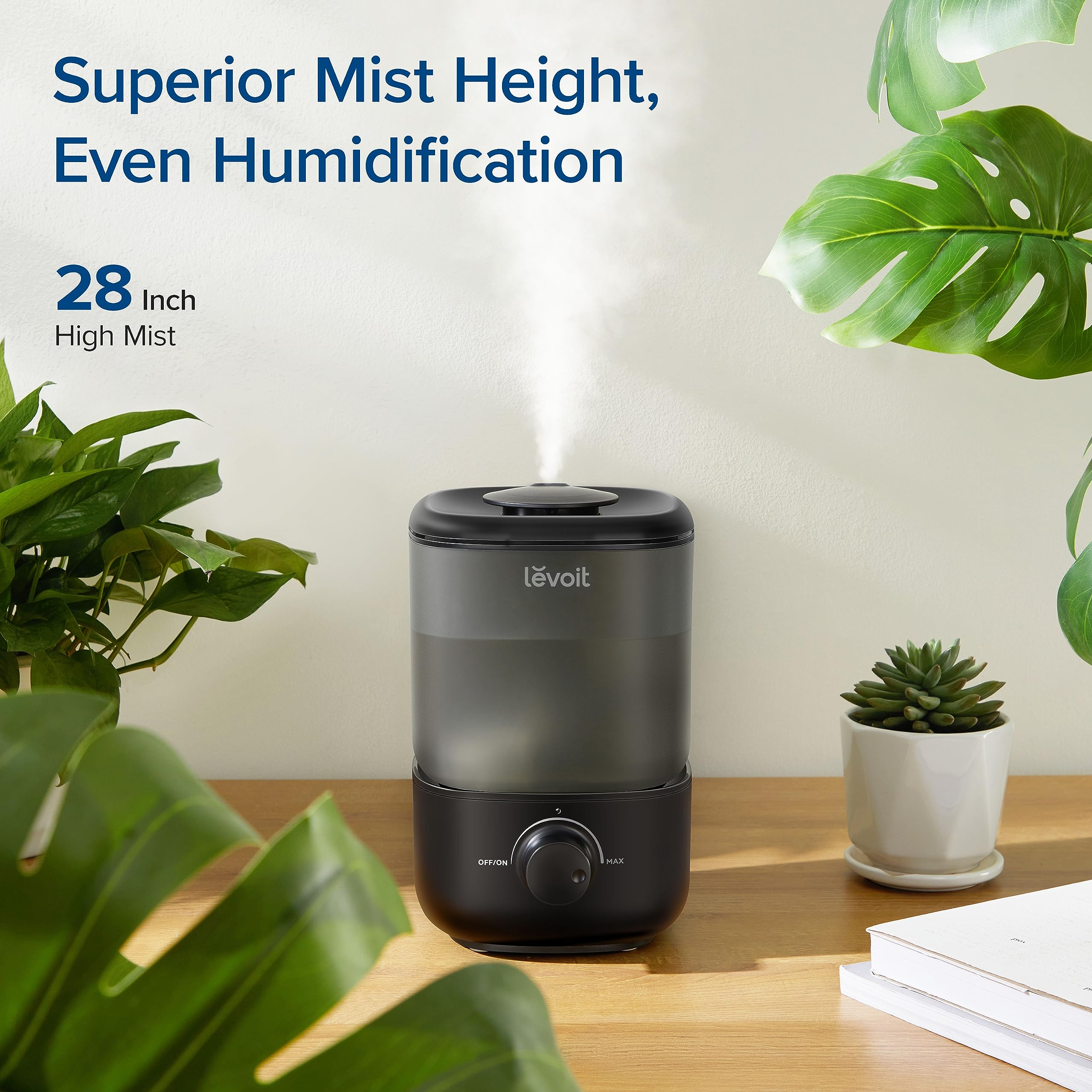 Foto 6 pulgar | Humidificador Levoit Classic 160 Top-fill Ultrasonic 2.5l Negro - Venta Internacional