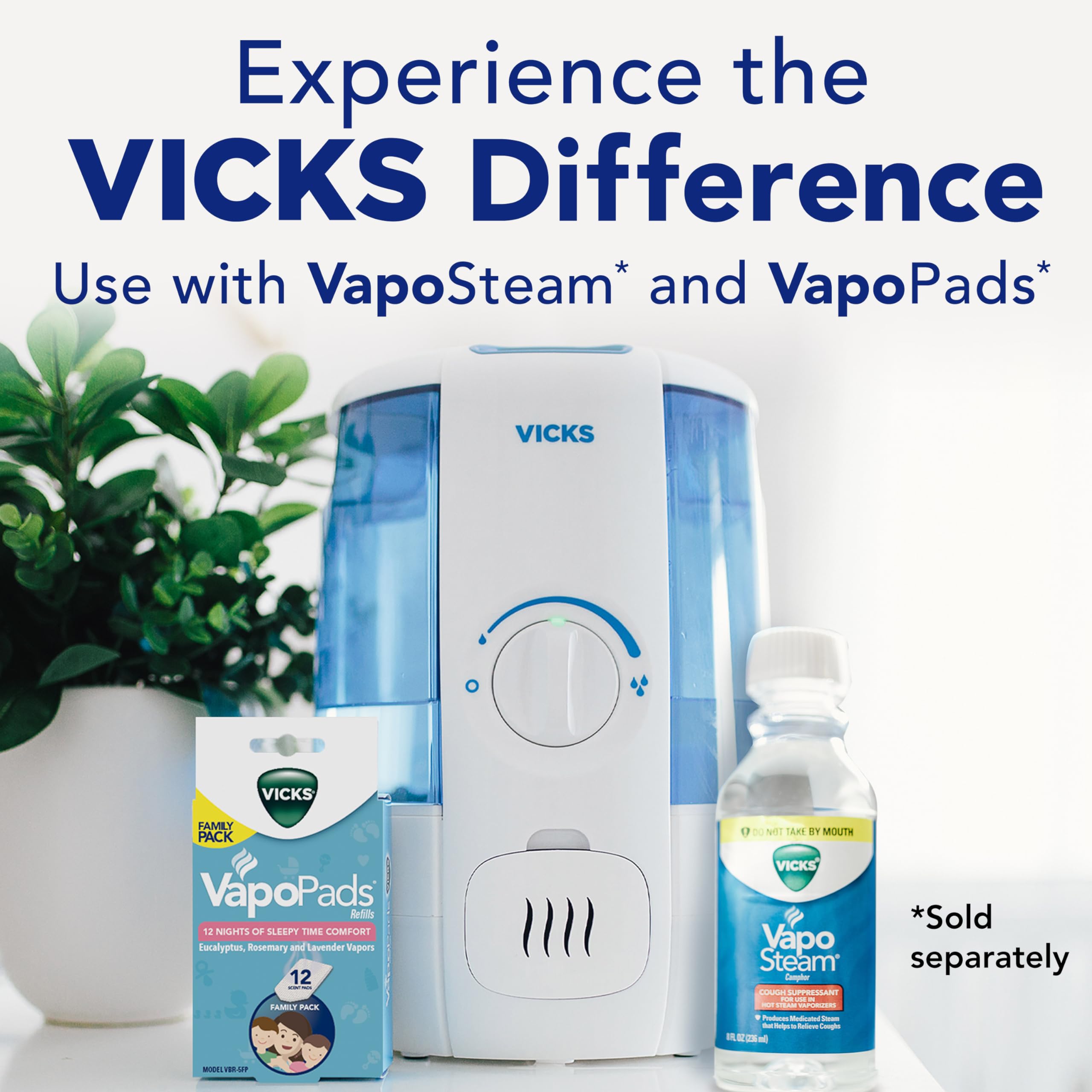 Foto 5 | Humidificador Vicks Coolrelief Cool Mist Para Habitaciones Pequeñas Y Medianas - Venta Internacional.