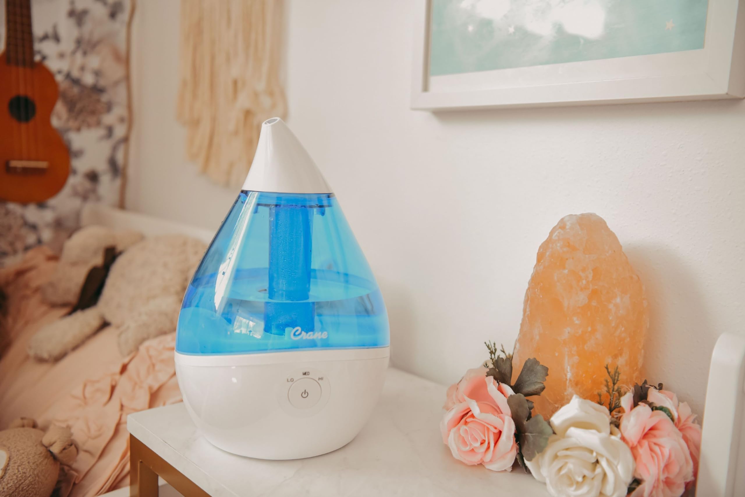 Foto 7 | Humidificador De Aire Crane Droplet Ultrasonic 1.9l Azul Y Blanco - Venta Internacional.