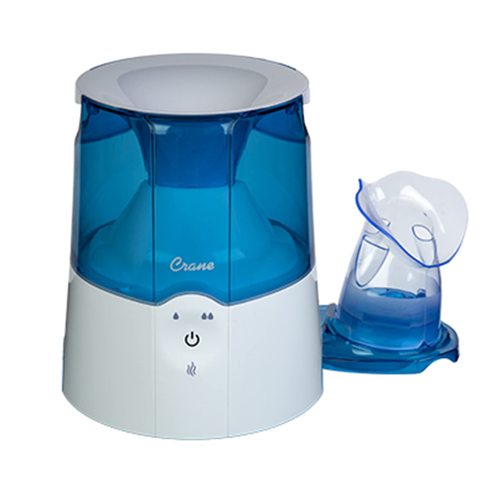 Inhalador Y Humidificador De Vapor Caliente Crane Ee-5202 1.9 L Azul Y Blanco - Venta Internacional