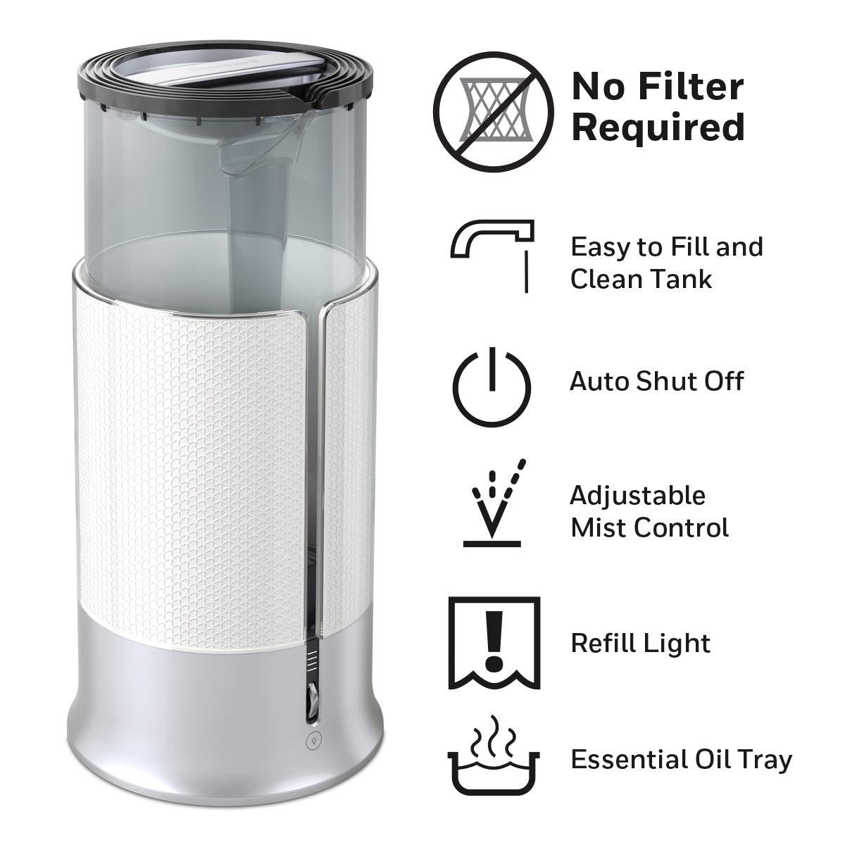 Foto 6 pulgar | Humidificador Honeywell Pur Designer Series Cool Mist White - Venta Internacional.