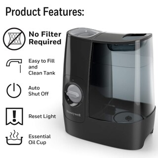 Foto 3 | Humidificador de Vapor Caliente Honeywell Hwlhwm845b - Venta Internacional