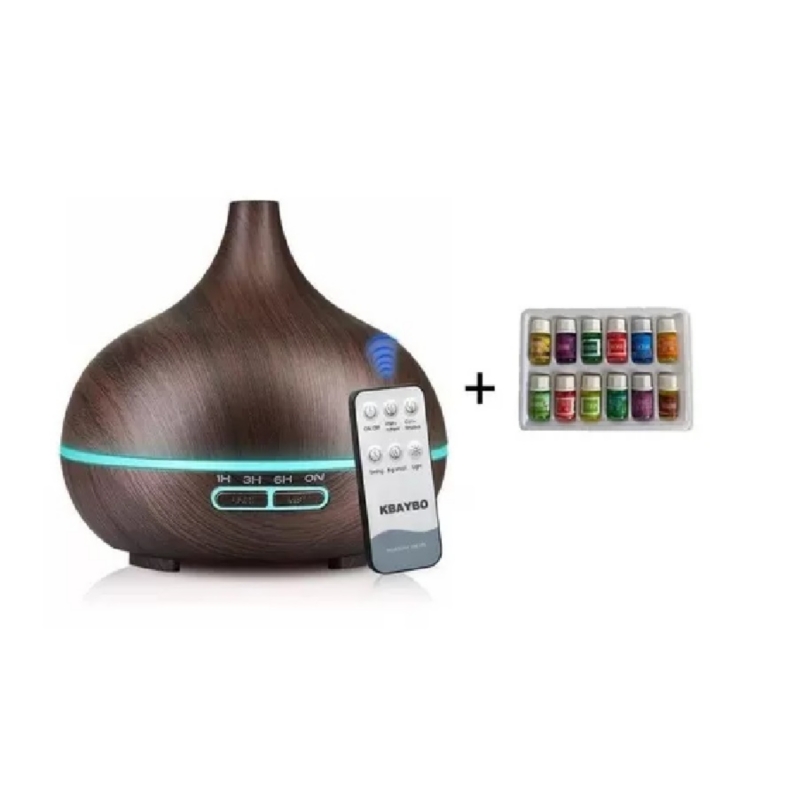 Foto 2 pulgar | Humidificador Difusor De Aromaterapia, 500 Ml, Dark 12esenc Air - Venta Internacional.