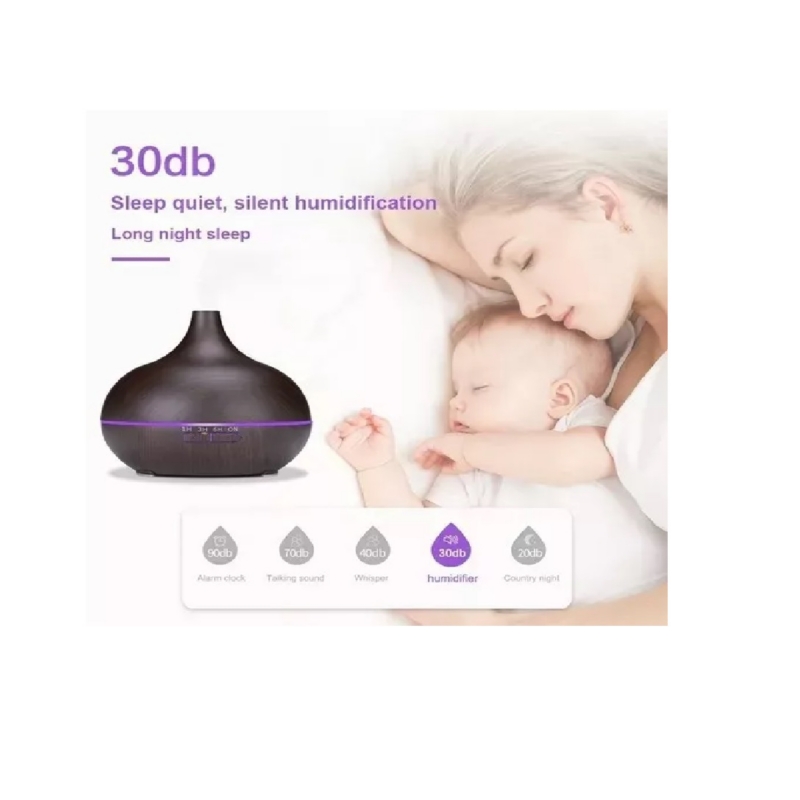 Foto 7 pulgar | Humidificador Difusor De Aromaterapia, 500 Ml, Dark 12esenc Air - Venta Internacional.