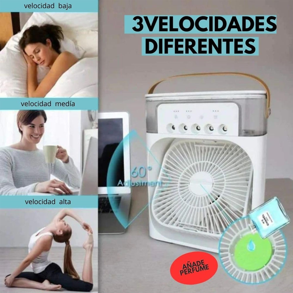 Foto 5 pulgar | Ventilador Humidificador General de 3 Velocidades