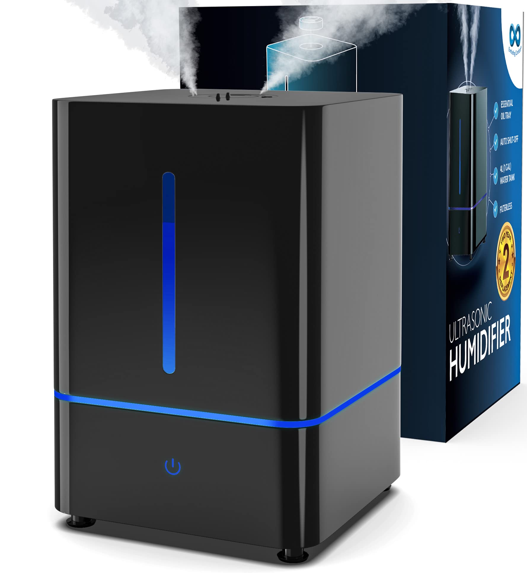 Foto 2 pulgar | Humidificador Everlasting Comfort Cool Mist De 4 Litros Para Habitaciones Grandes - Venta Internacional.