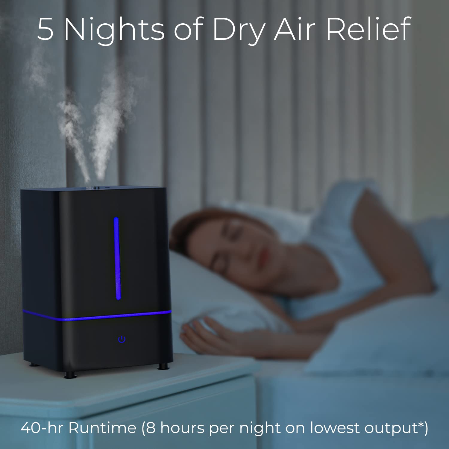 Foto 4 pulgar | Humidificador Everlasting Comfort Cool Mist De 4 Litros Para Habitaciones Grandes - Venta Internacional.