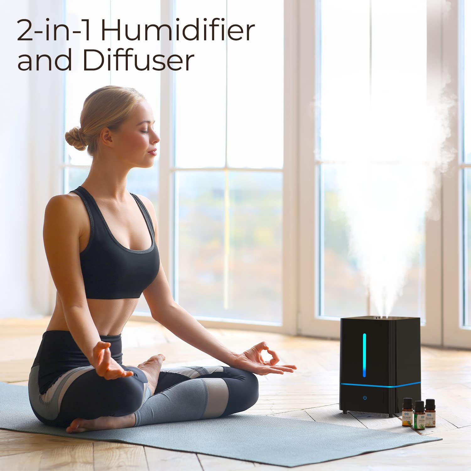 Foto 6 pulgar | Humidificador Everlasting Comfort Cool Mist De 4 Litros Para Habitaciones Grandes - Venta Internacional.