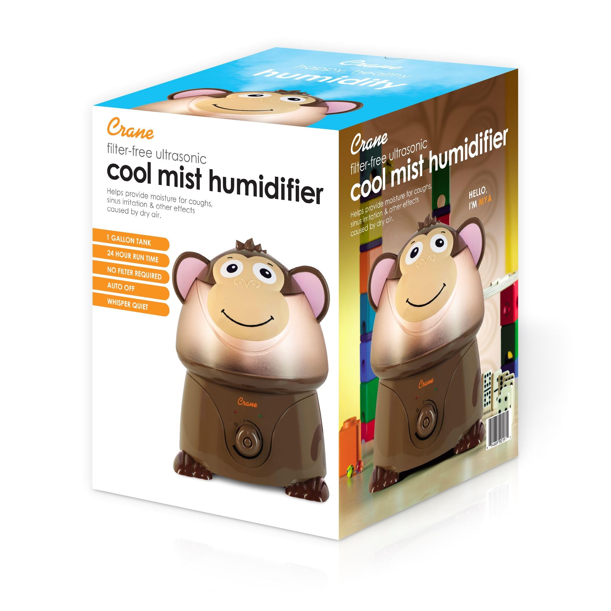 Foto 4 pulgar | Humidificador Crane Adorables Ultrasonic 3.8l Para Dormitorio Y Bebé - Venta Internacional.