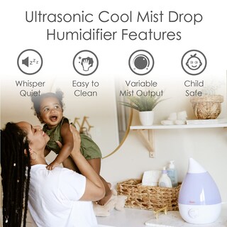 Foto 2 | Humidificador Crane Ultrasonic Cool Mist De 3,8 L Para Dormitorio, Color Blanco - Venta Internacional.