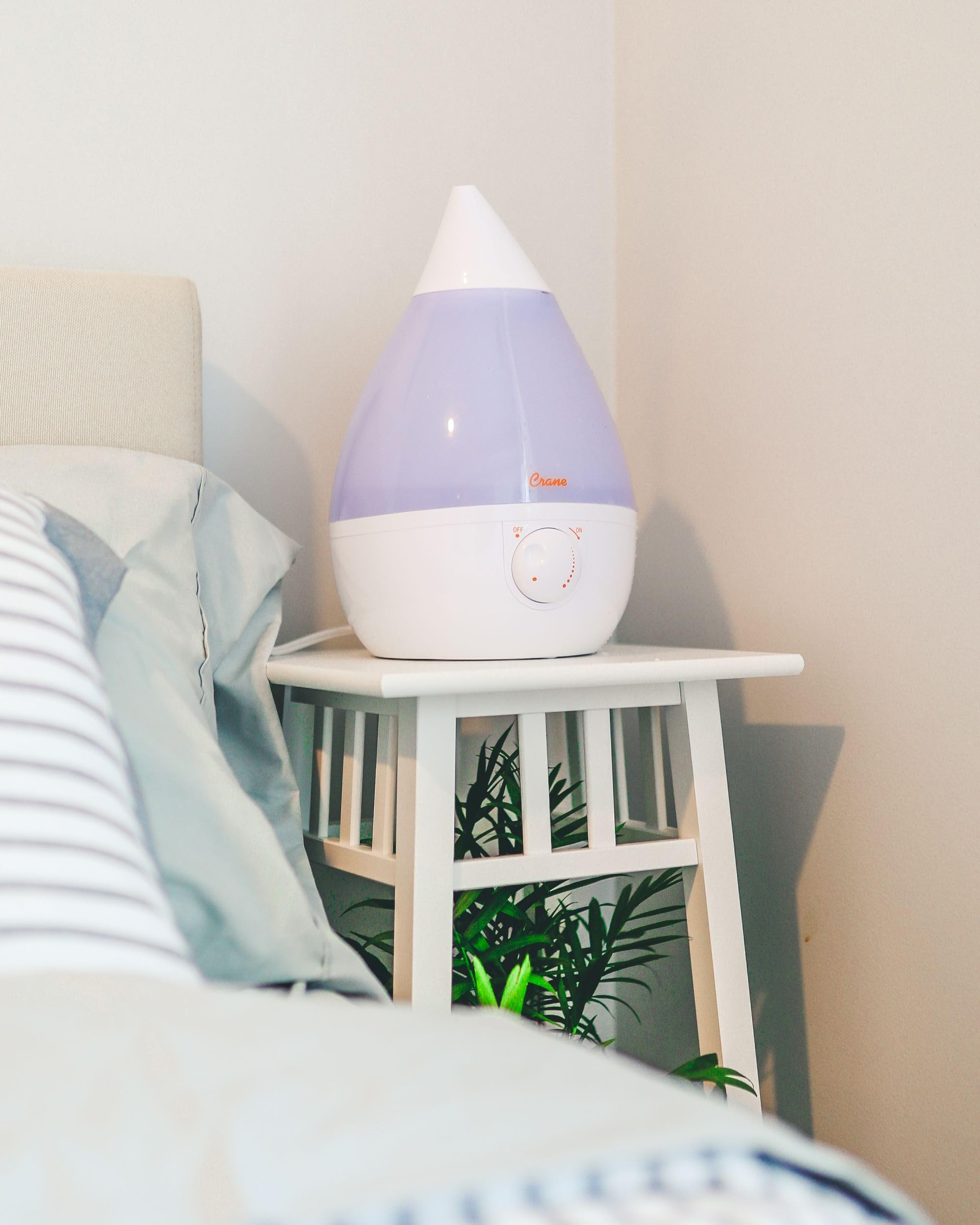 Foto 7 pulgar | Humidificador Crane Ultrasonic Cool Mist De 3,8 L Para Dormitorio, Color Blanco - Venta Internacional.
