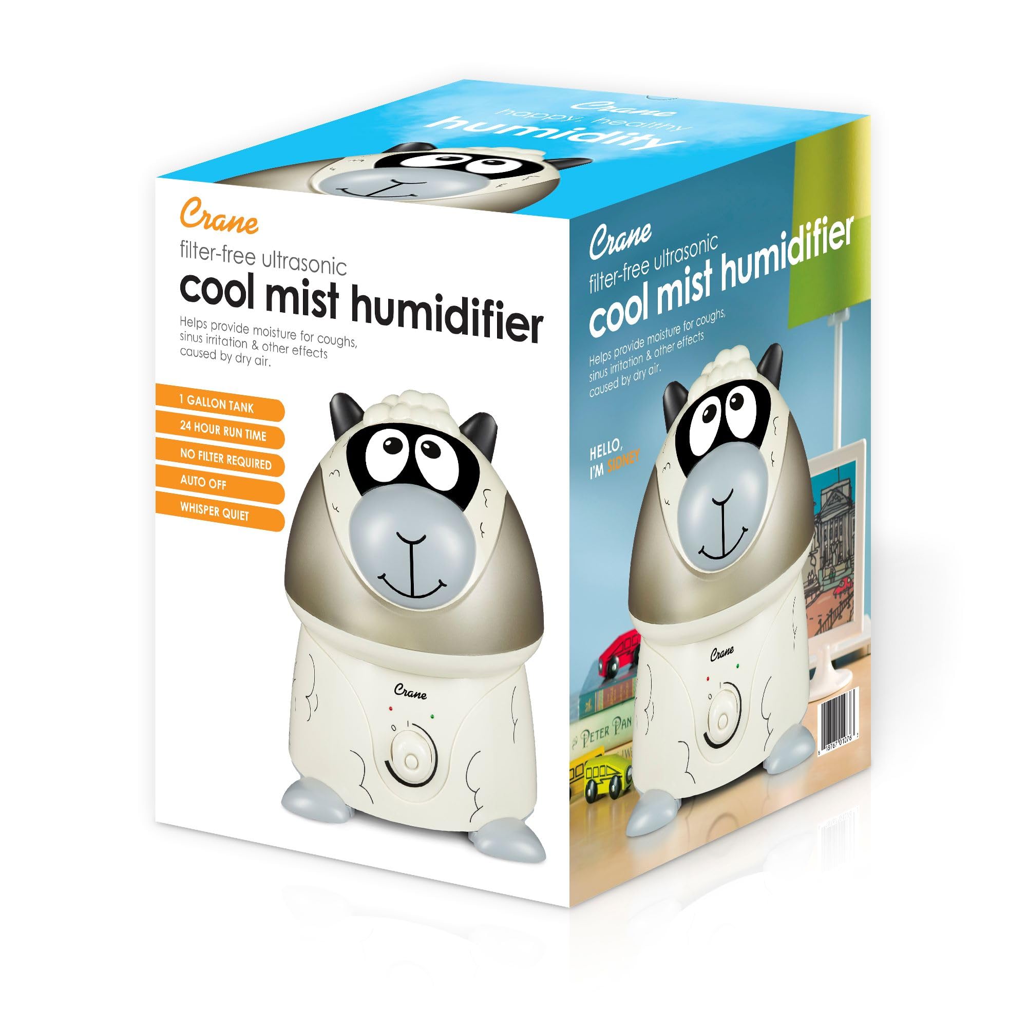 Foto 7 pulgar | Humidificador Crane Adorables Ultrasonic 3.8l Para Dormitorio Y Bebé - Venta Internacional.
