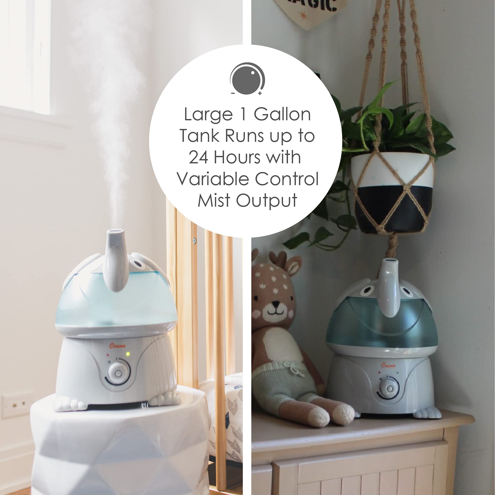 Foto 3 | Humidificador Crane Adorables Ultrasonic 3.8l Para Dormitorio Y Bebé - Venta Internacional.
