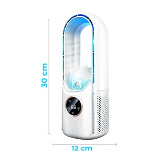 Foto 7 | Ventilador Con Humificador 6 Velocidades Sin Aspas